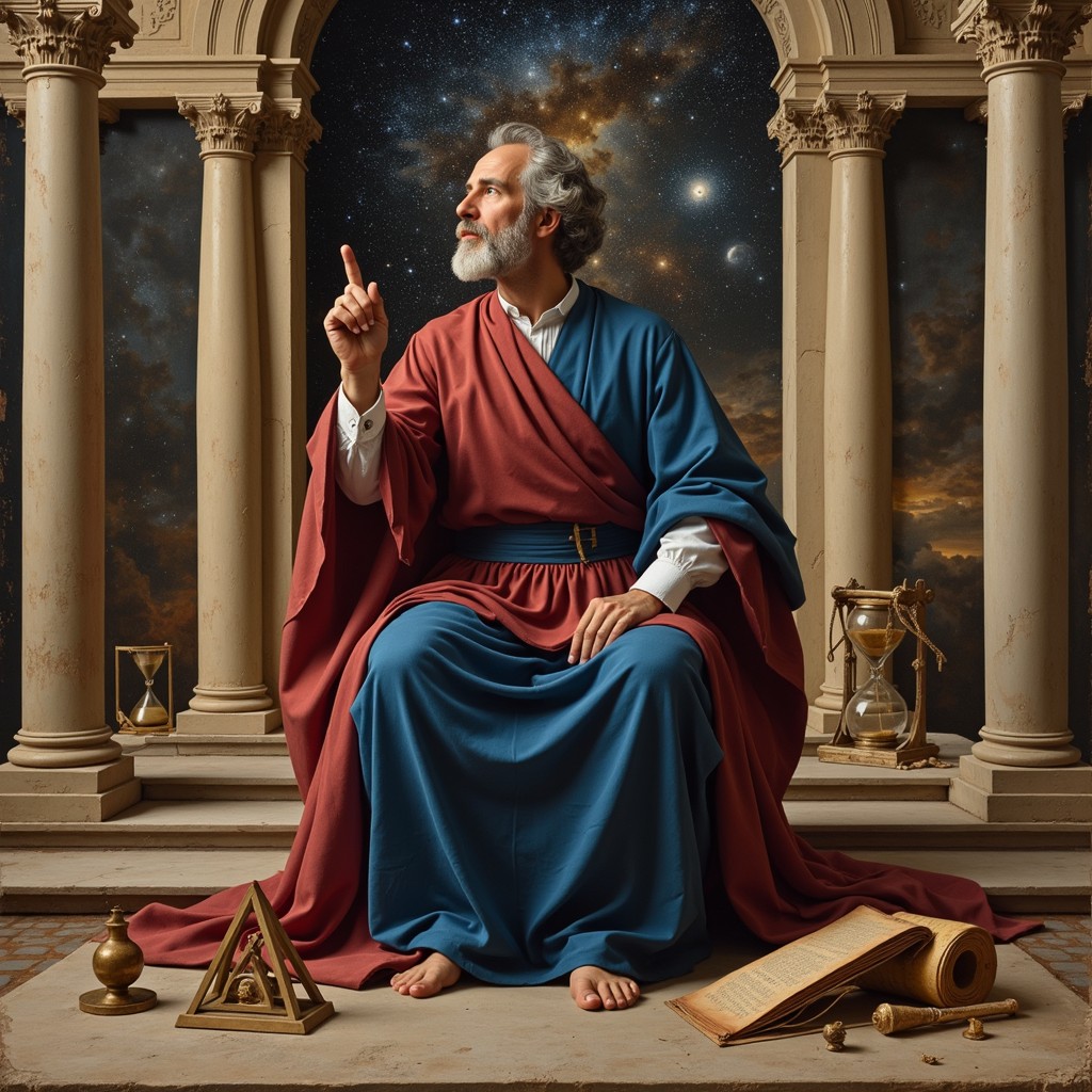 Free Cosmic Wisdom Contemplated Image - Philosopher, Wisdom ...