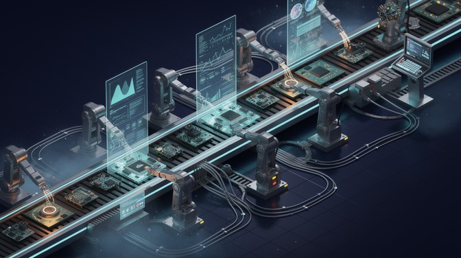 Future Tech Factory Free Futuristic Factory Floor Image - Isometric, Factory, Futuristic ...