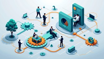 Free Connected Business Ecosystem Image - Isometric, Technology ...