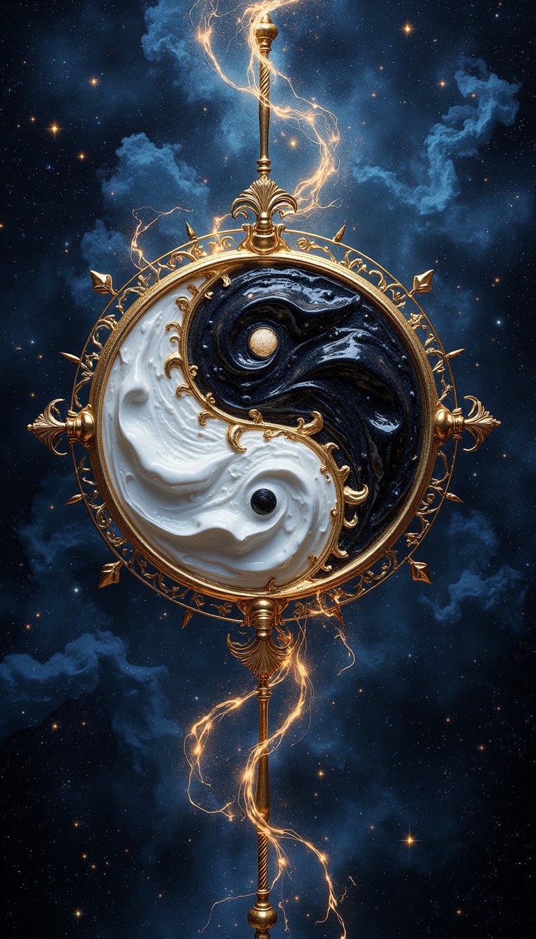 Free Cosmic Balanced Harmony Image - Yinyang, Cosmic, Balance ...