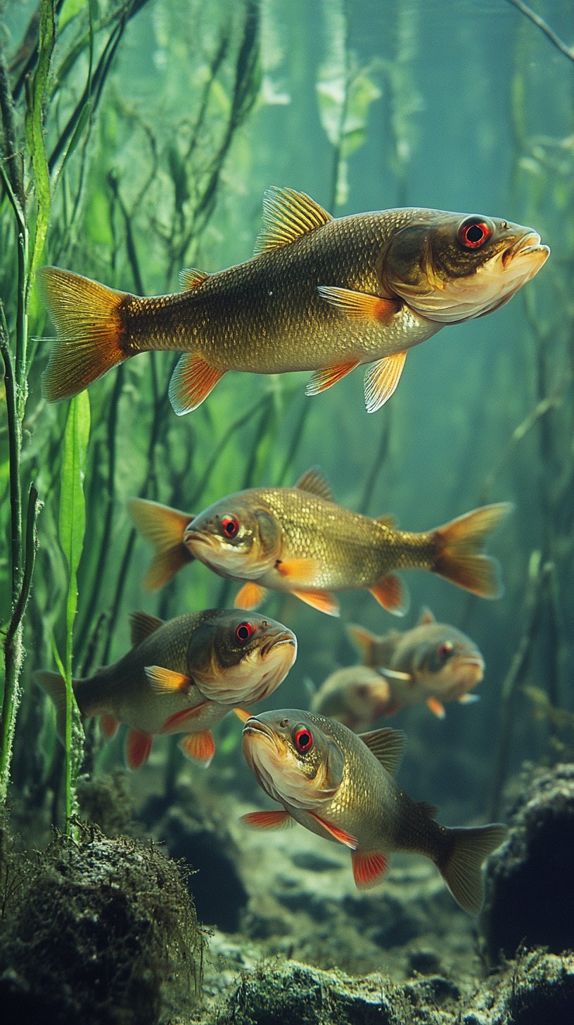 Free School of rudd Image - Fish, Underwater, Aquatic | Download at ...