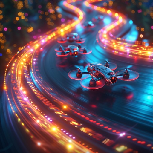 Free Futuristic Drone Race Image - Drones, Neon, Racing | Download at ...