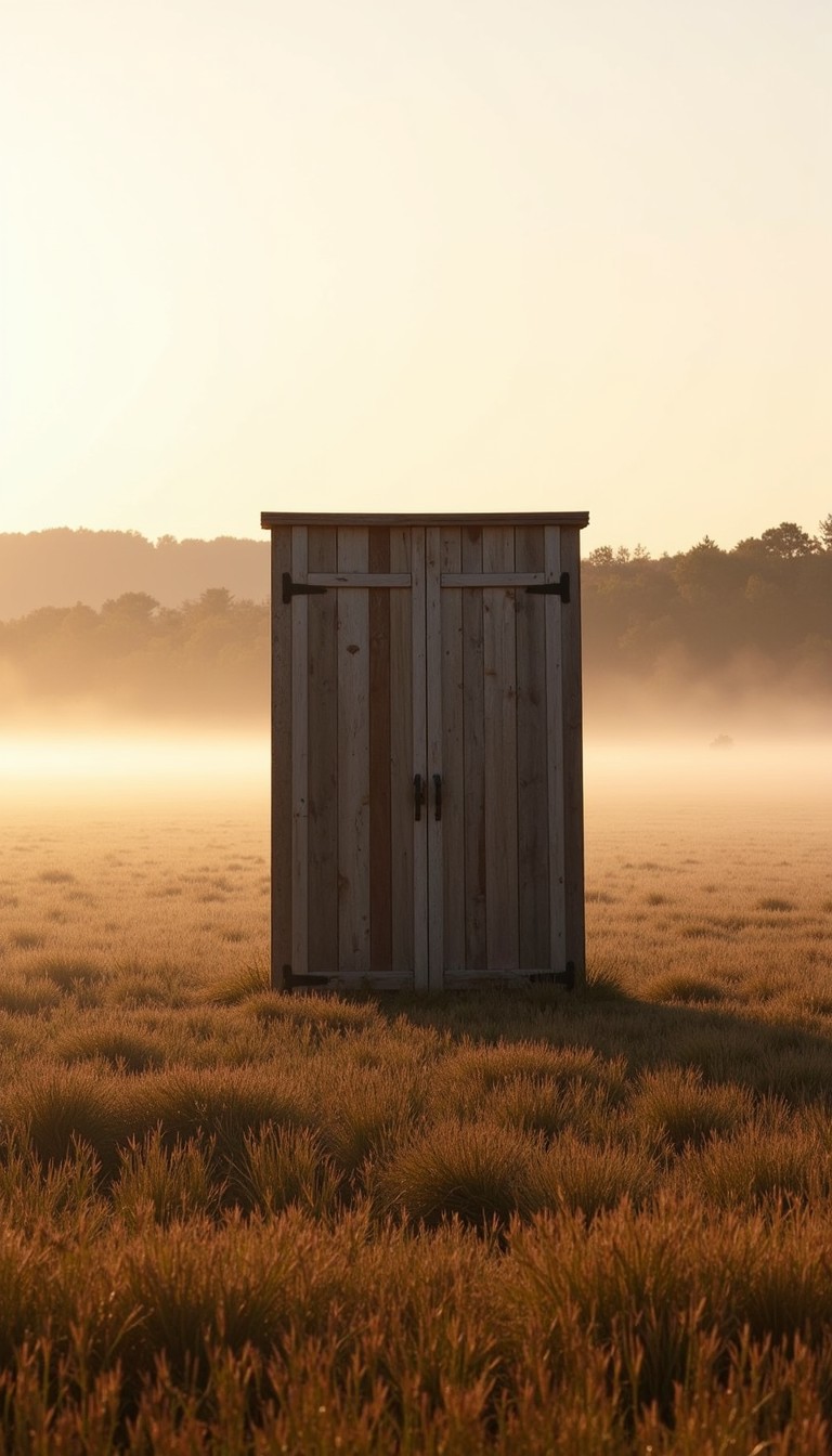 Free Dawn Country Solitude Image - Outhouse, Dawn, Mist | Download at ...