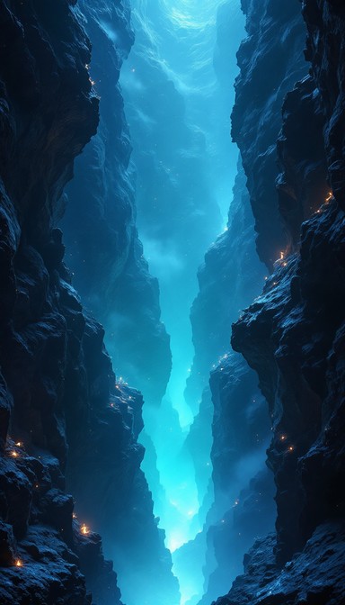 Purple Rocks Chasm Free Luminous Aquatic Chasm Image - Underwater, Chasm, Gorge | Download ...