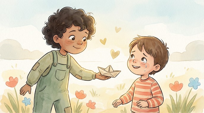 Free Kindness Connects Hearts Image - Children, Kindness, Friendship ...