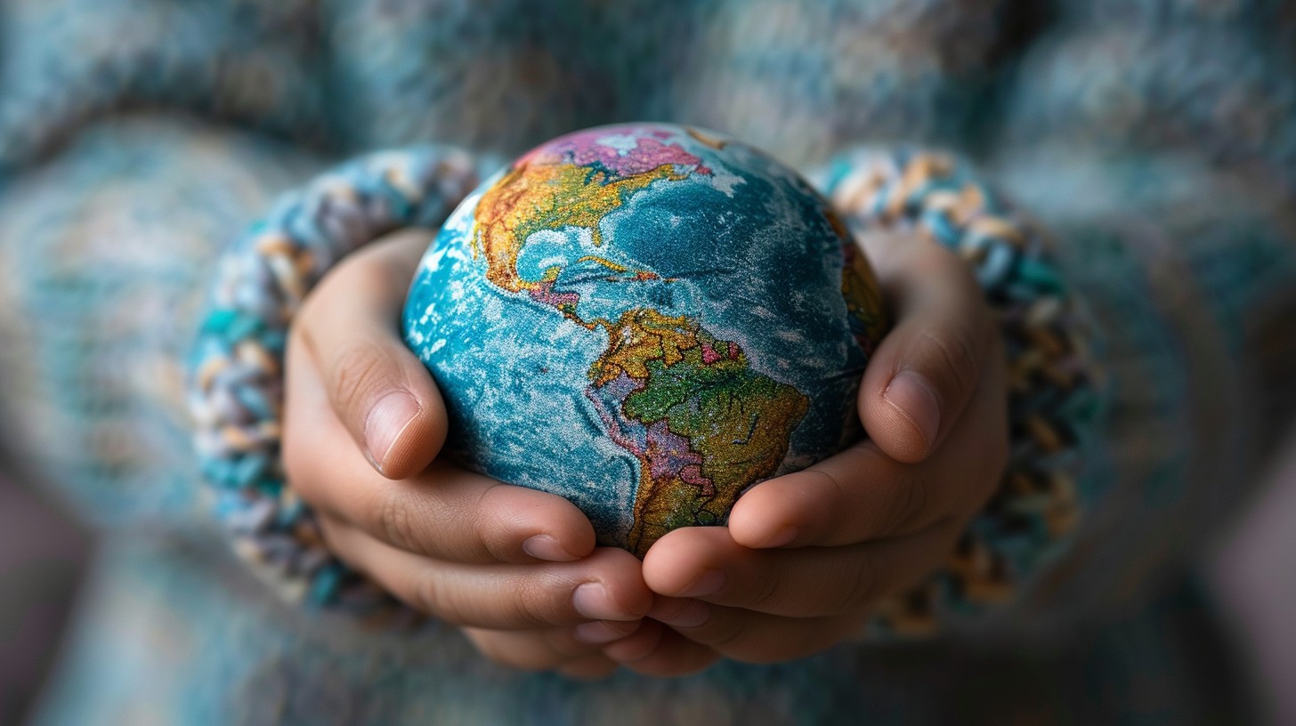 World Portrait Small Free Holding Tiny World Image - Globe, Hands, Conservation | Download ...