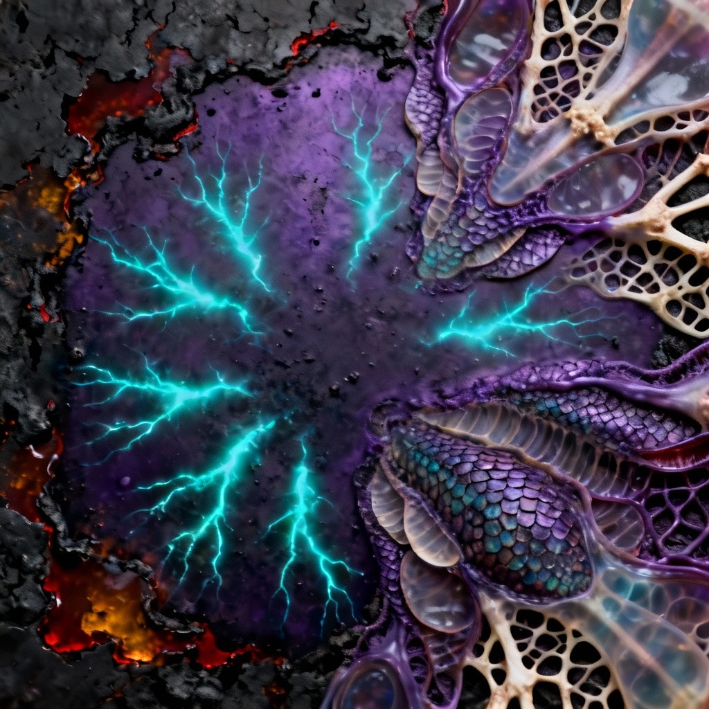 Free Bioluminescent Alien Scales Photo - Bioluminescent, Alien, Scales ...