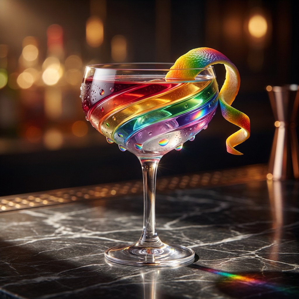 Free Rainbow Cocktail Art Image - Rainbow, Drink, Beverage | Download ...