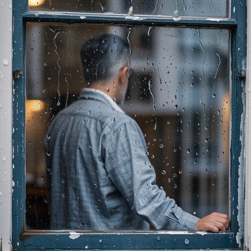 Free Rainy Window Solitude Image - Man, Window, Rain | Download at ...