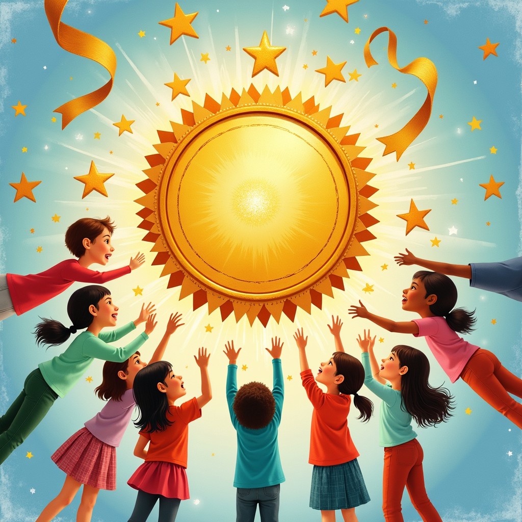 Free Achievement Shines Bright Image - Achievement, Badge, Children ...