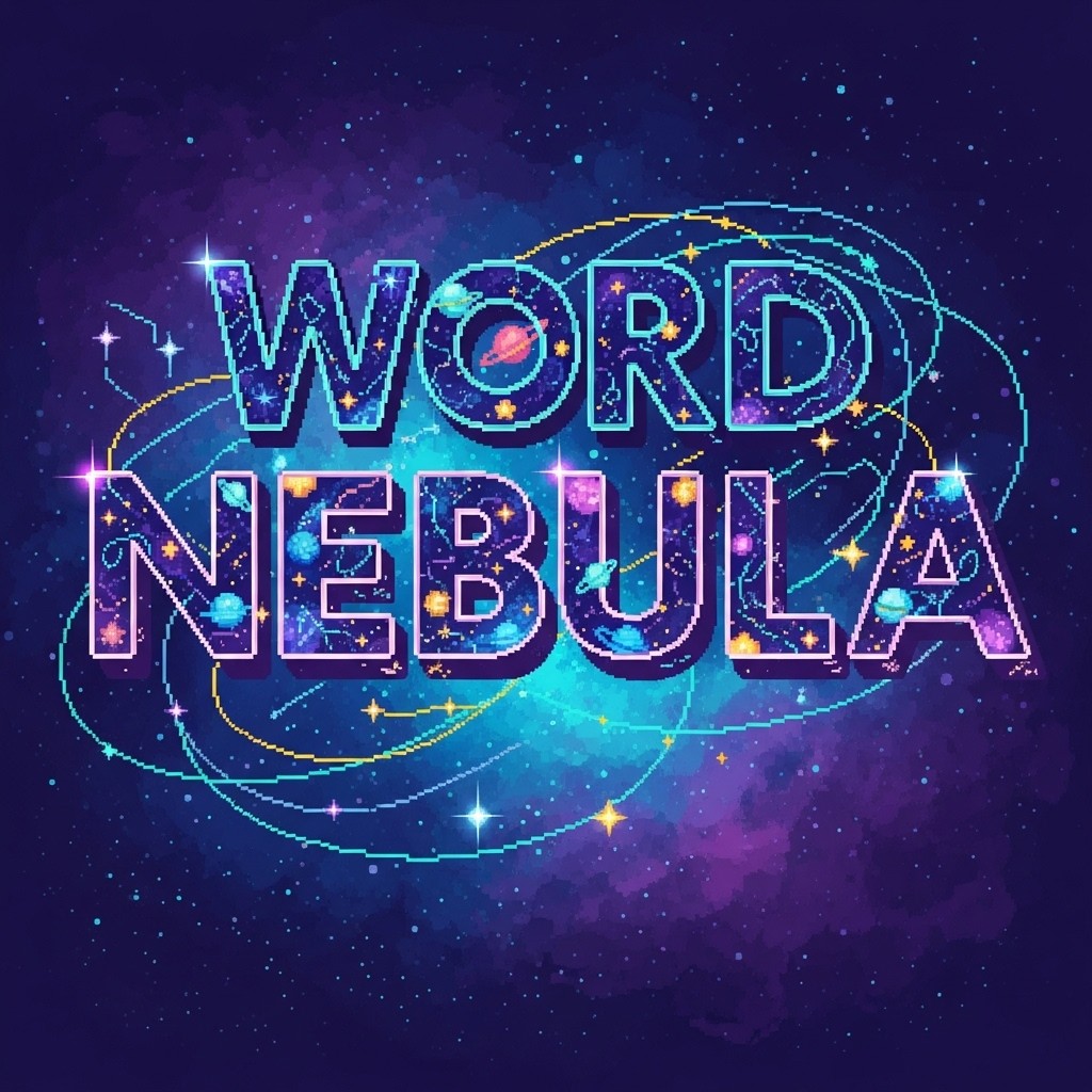 Nebula Letters Free Nebula Text Universe Image - Cosmic, Typography, Pixel | Download ...