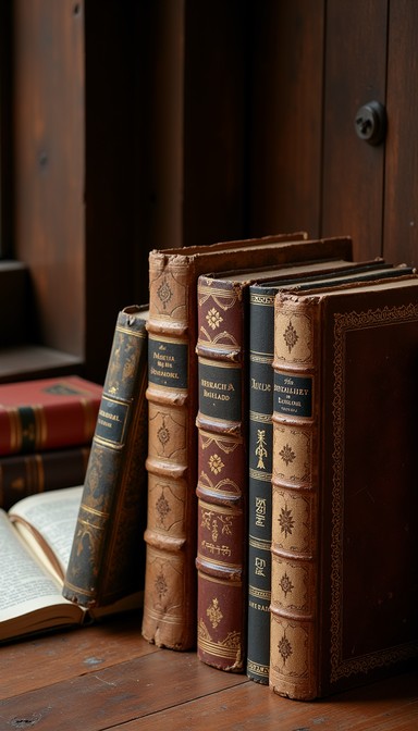 Free Vintage Book Collection Image | Download at StockCake