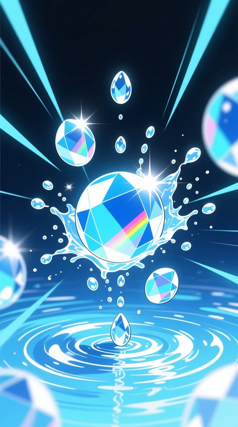 Water Scroll Free Magical Water Splash Image - Water, Anime, Manga | Download at ...