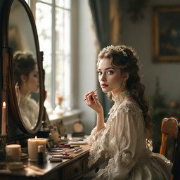 Victorian Rouge Free Victorian Morning Ritual Image - Victorian, Vintage, Beauty ...