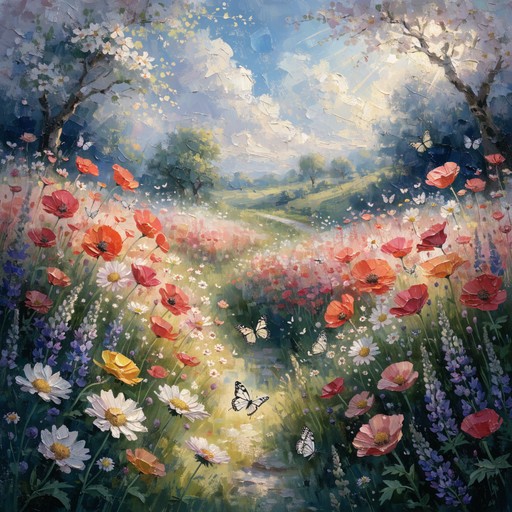 Spring Medow Color/image Free Spring Meadow Blooms Image - Meadow, Wildflowers, Poppies ...