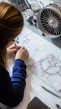 Free Engineer drafting plans Image - Engineer, Drafting, Blueprint ...