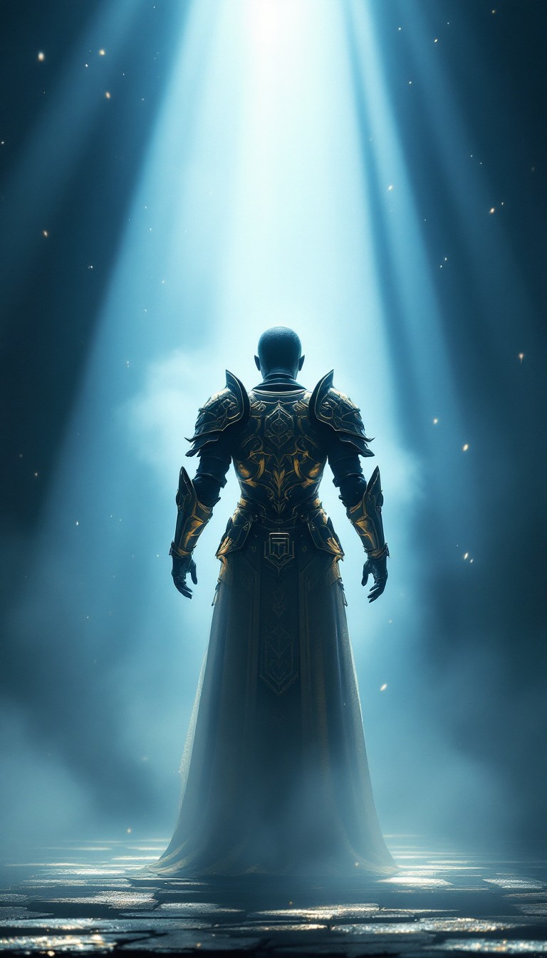 Free Divine Warrior Ascends Image - Warrior, Divine, Celestial ...