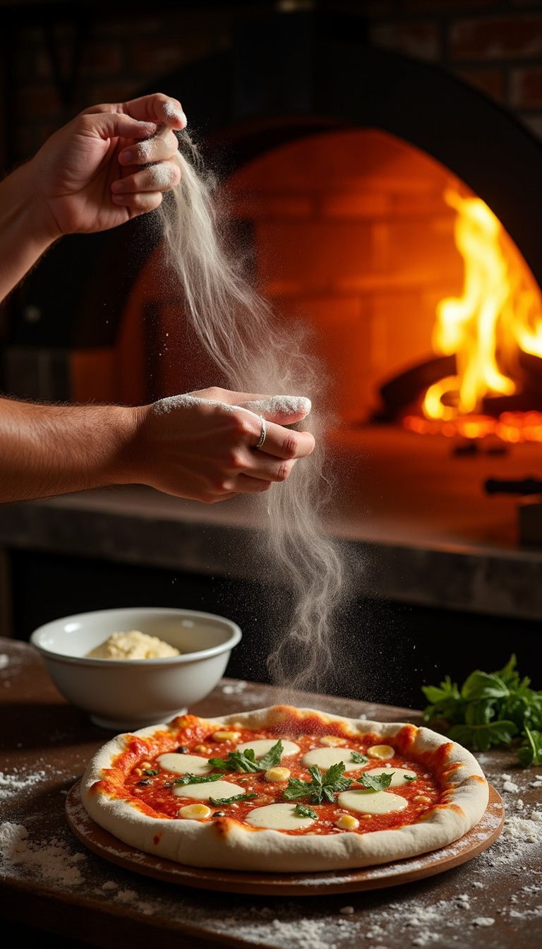 Free Traditional Pizza Making Image - Pizza, Dough, Flour | Download at ...