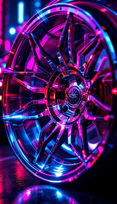 Free Neon Rim Glow Image - Chrome, Neon, Cyberpunk | Download at StockCake