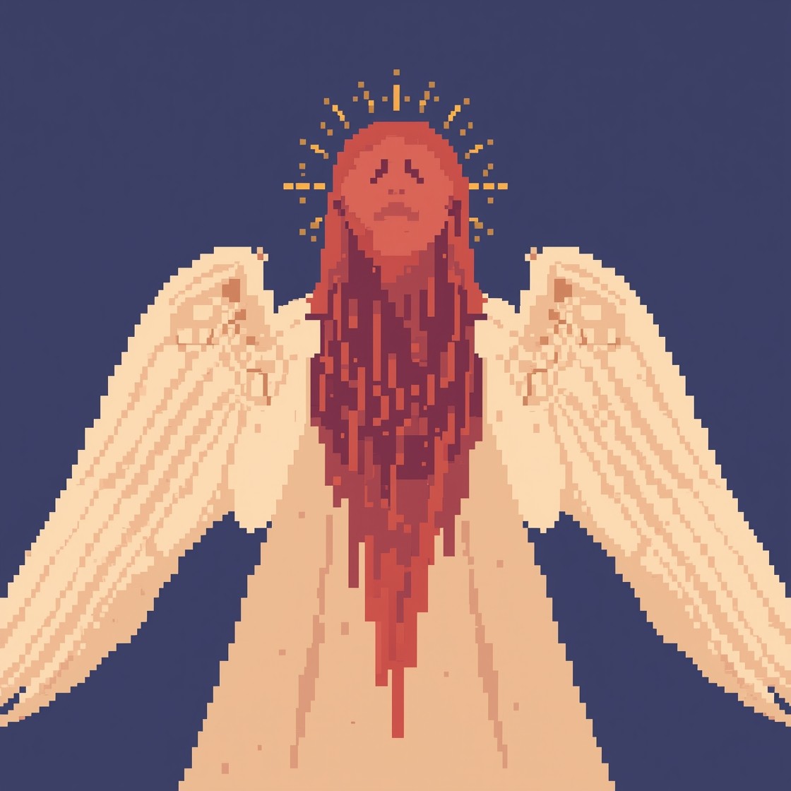 Free Ascending Pixel Angel Image - Angel, Pixel, Art | Download at ...