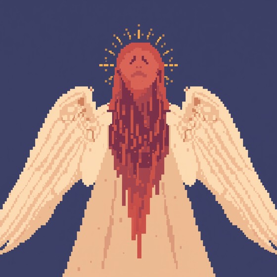 Free Ascending Pixel Angel Image - Angel, Pixel, Art | Download at ...