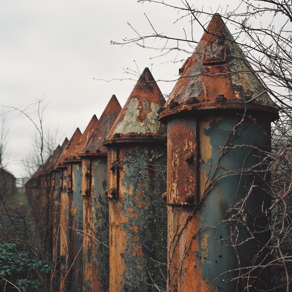 Natural Rust Fence Free Rusty Iron Fence Image - Rust, Iron, Fence | Download at StockCake