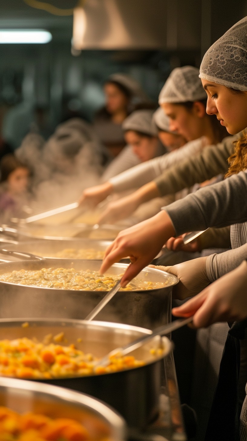 Free Community Meal Preparation Image - Volunteers, Community, Service ...