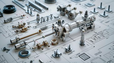 Free Mechanical parts assembly Image - Engineering, Blueprint ...