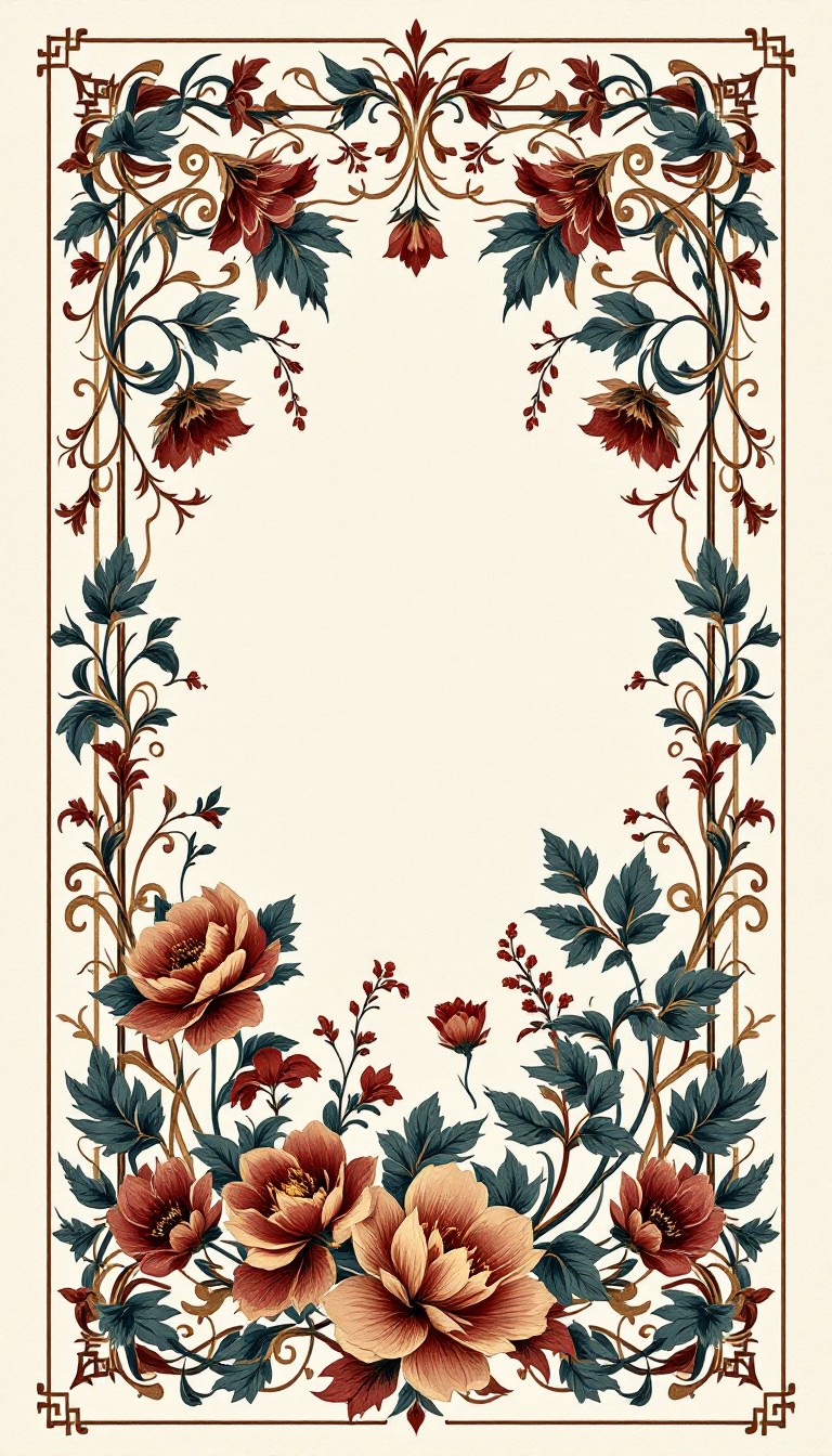 Free Vintage Floral Frame Image - Vintage, Floral, Border | Download at ...