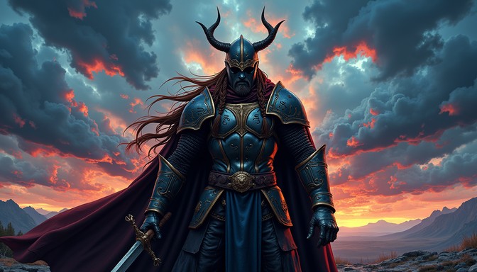 Free Viking Warrior Contemplating Image - Warrior, Viking, Helmet ...