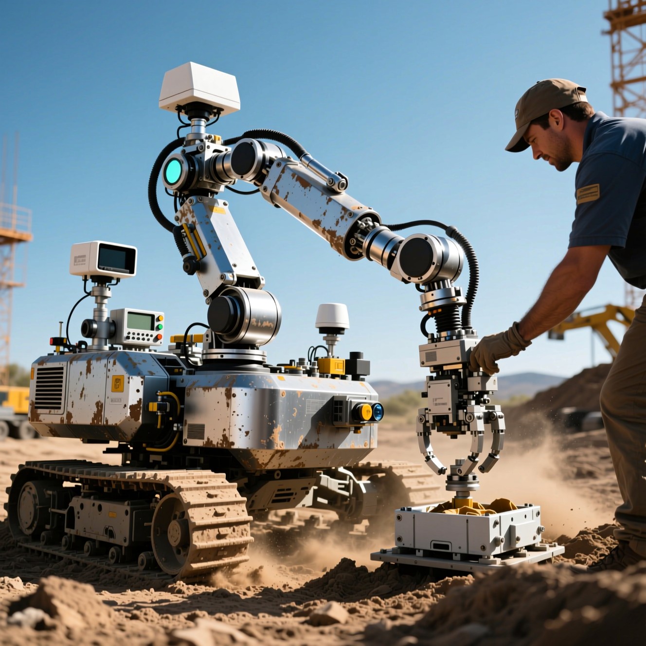 Deep Field Robotics Free Field Robotics Operation Image - Robot, Mechanical, Tracked ...