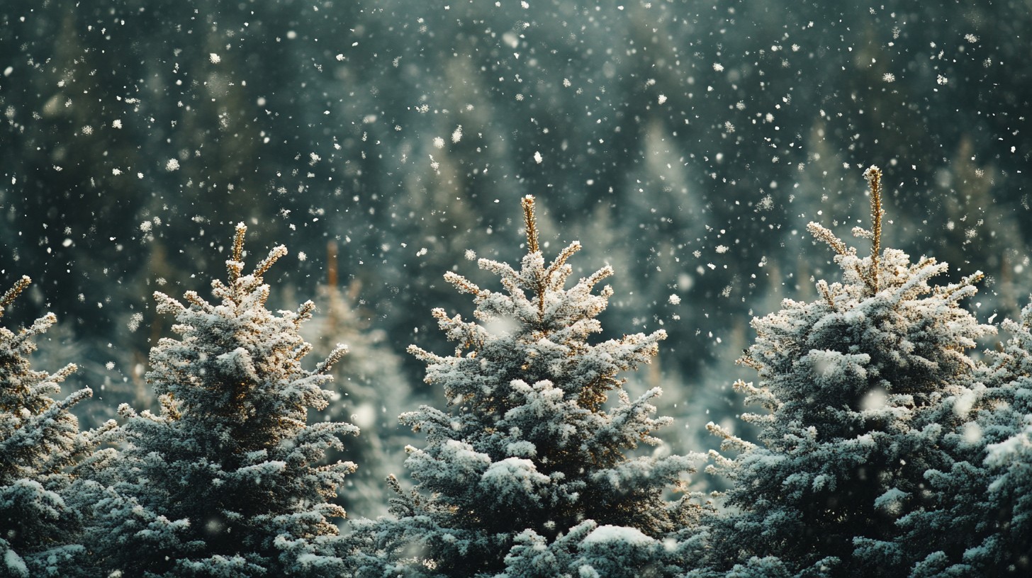 Free Snowy Winter Pines Image - Snow, Winter, Pines | Download at StockCake