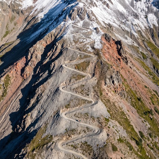 Download Winding Mountain Trail Image - Mountain, Switchbacks, Trail
