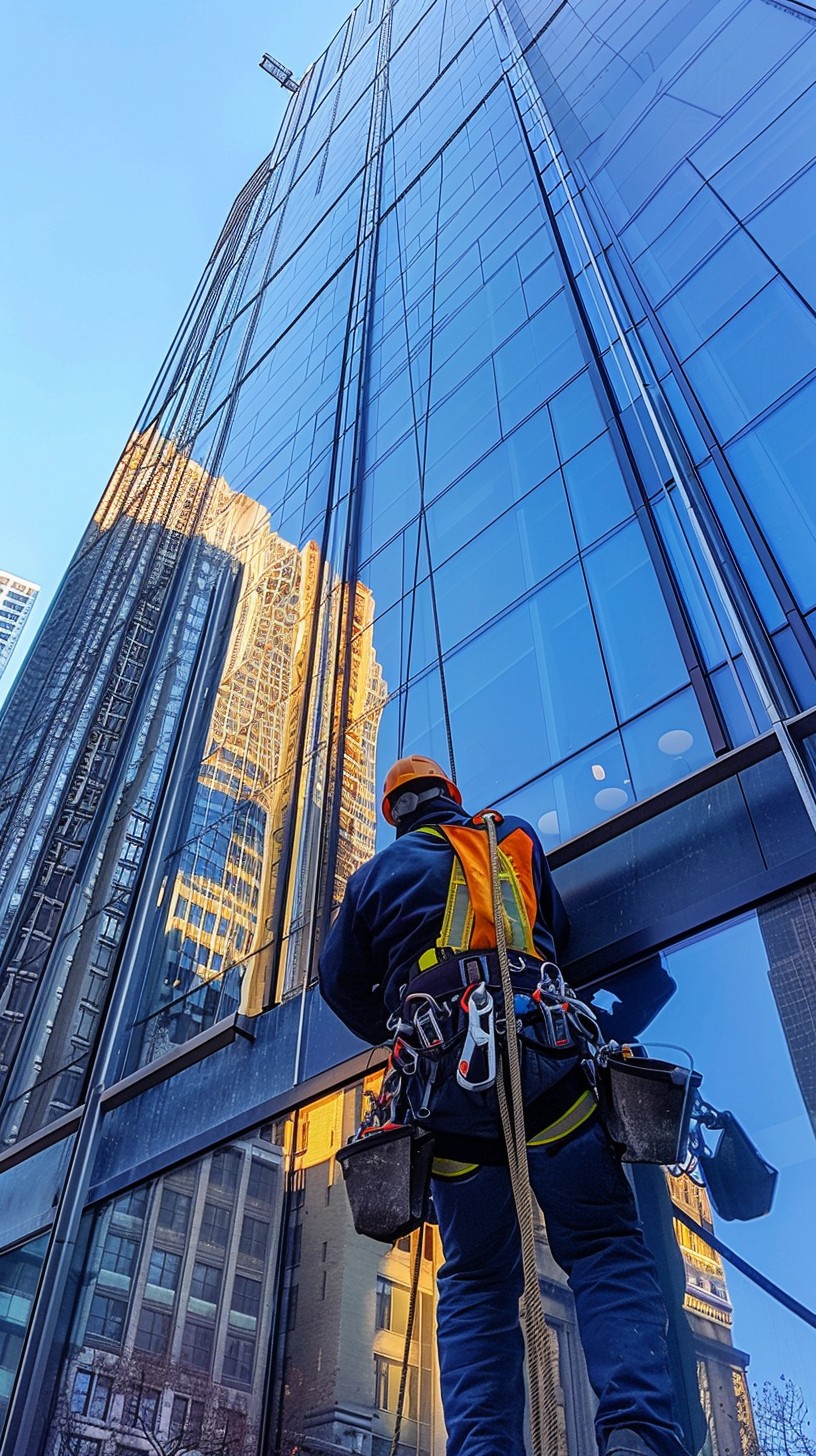 Free Urban High-rise Work Image - Urban, Skyscraper, Maintenance ...