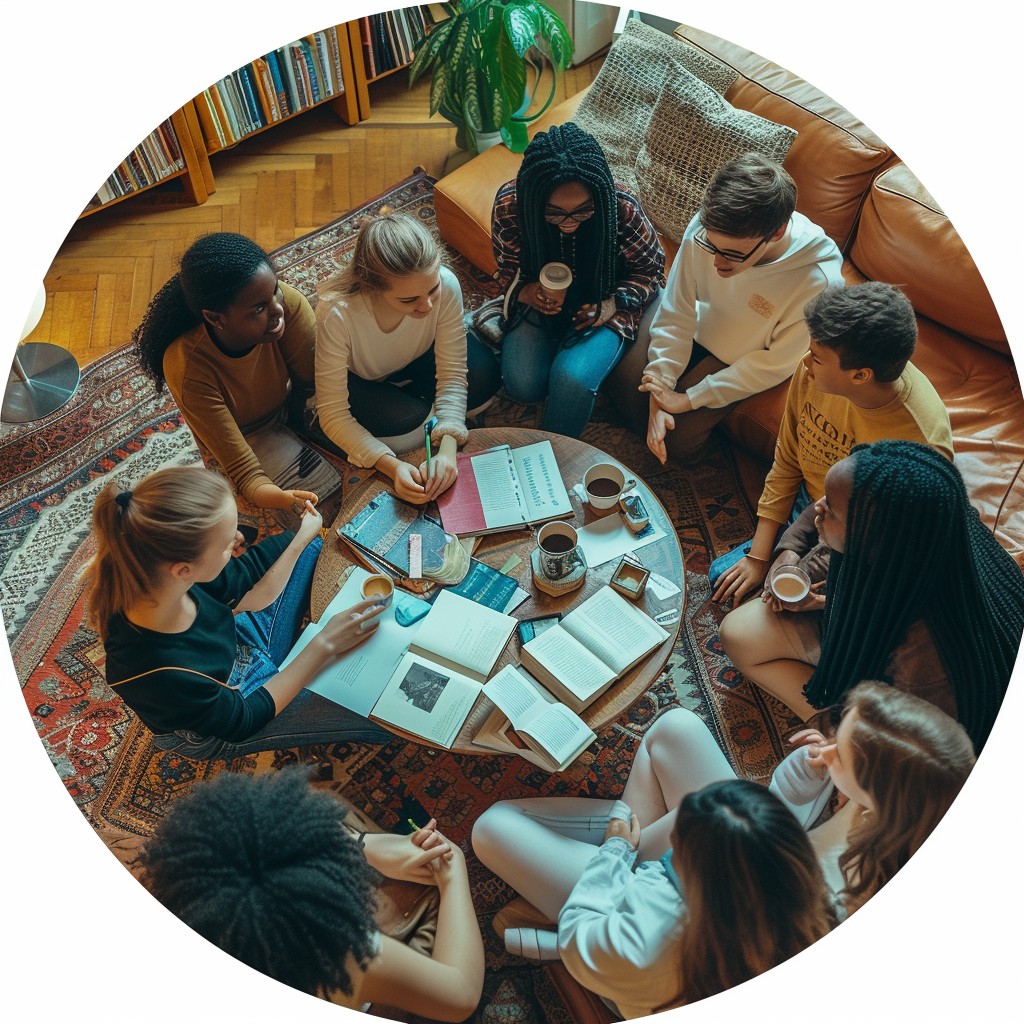 Free Study Group Gathering Image - Students, Studying, Group | Download ...