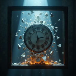 Shattered Time Free Shattered Time Fragments Image - Clock, Shattered, Time | Download ...