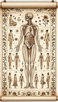 Free Ancient Anatomical Manuscript Image - Anatomy, Vintage, Medical ...