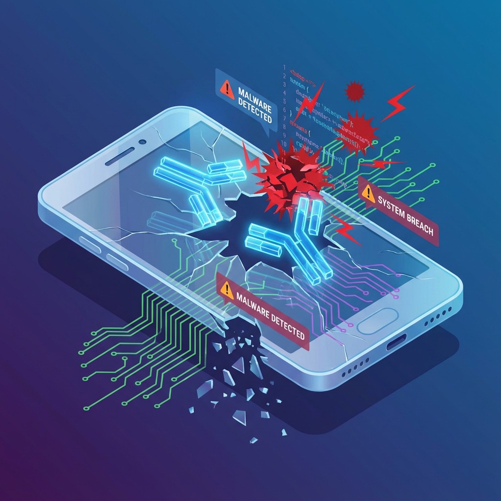 Free Digital Virus Attack Image - Cybersecurity, Smartphone, Virus ...