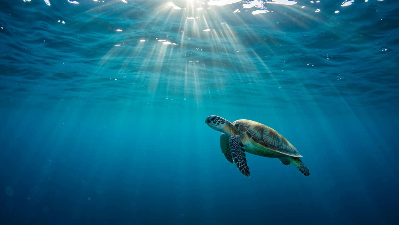 Turtle 147 Free Graceful Underwater Glide Image - Turtle, Ocean, Underwater ...