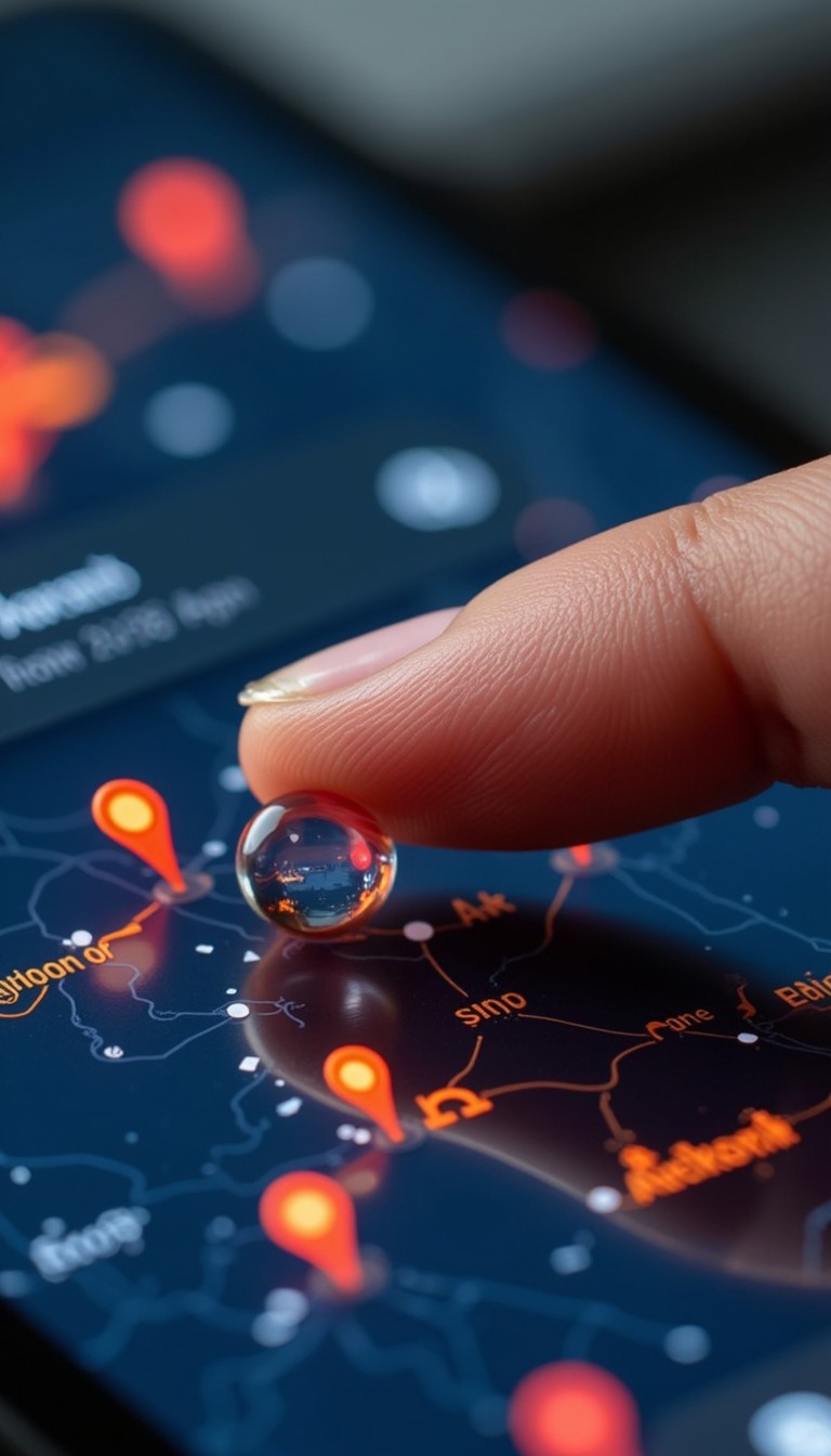 Search. Destination Free Finding Your Destination Image - Navigation, Smartphone, Fingertip ...