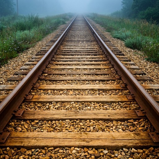 Free Tracks Leading Forward Image - Railway, Tracks, Railroad ...