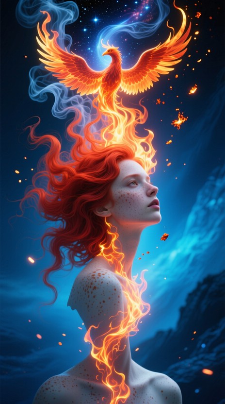 Phoenix In Human Form Free Phoenix Rising Woman Image - Phoenix, Transformation, Woman ...
