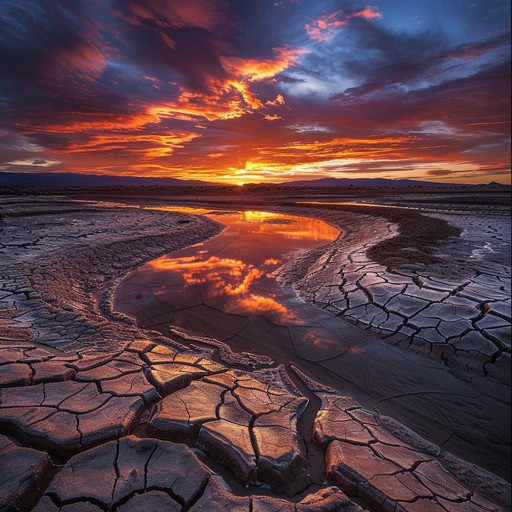 Fragmented Sunlight Free Sunset, Cracks, Reflection Image - Sunset, Sunrise, Landscape ...