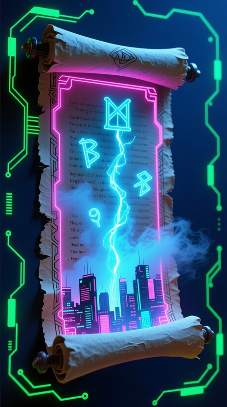 Free Cyberpunk Validation Scroll Image - Cyberpunk, Neon, Holographic ...