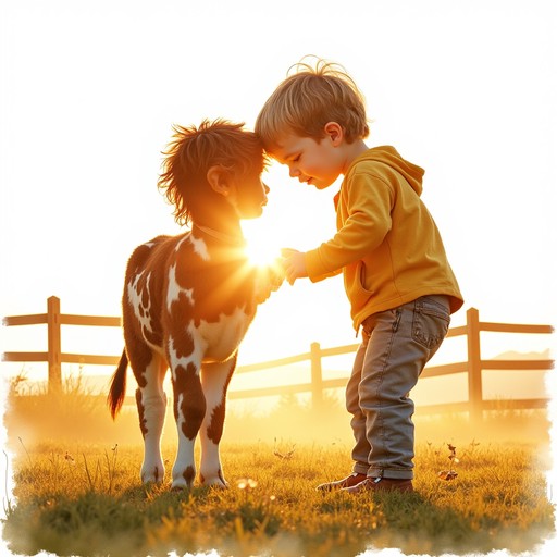 Free Child Feeds Livestock Image - Child, Livestock, Barn | Download at ...
