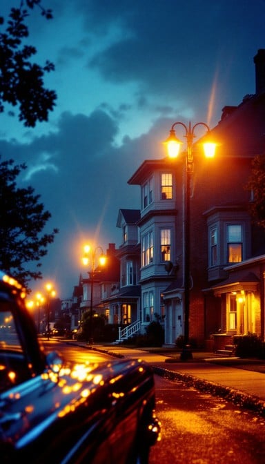 Free Nostalgic Evening Glow Image - Twilight, Nostalgic