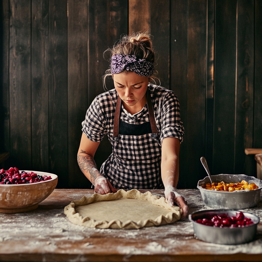 Baking Homade Images Free Baking homemade pie Image - Baking, Woman, Kitchen | Download at ...