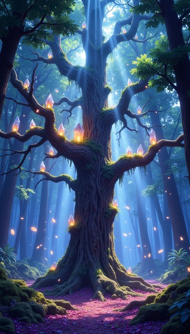 Free Enchanted Tree Path Image - Magical, Tree, Forest | Download at ...