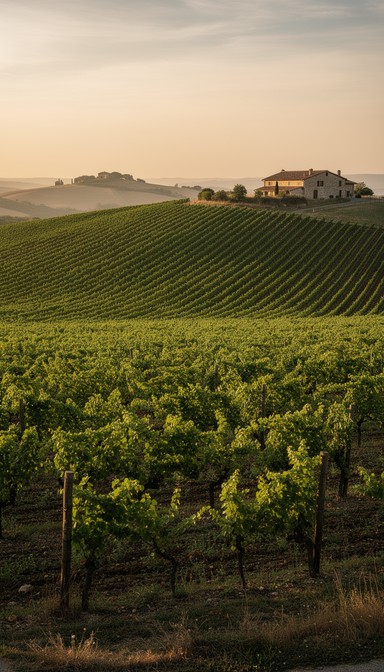 Free Golden Vineyard Sunset Image - Vineyard, Countryside, Farmhouse ...
