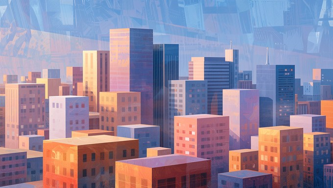 Free Dreamy Urban Landscape Image - Cityscape, 3d, Illustration ...
